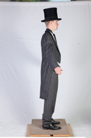  Photos Man in Historical formal suit 2 19th century Grey formal suit Historical clothing a poses whole body 0007.jpg
